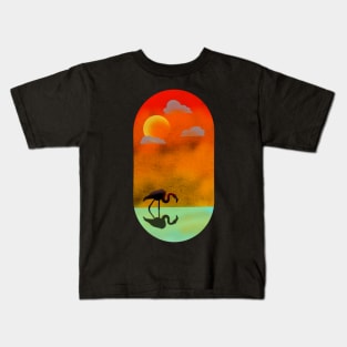 Warm Reflective Evening Kids T-Shirt